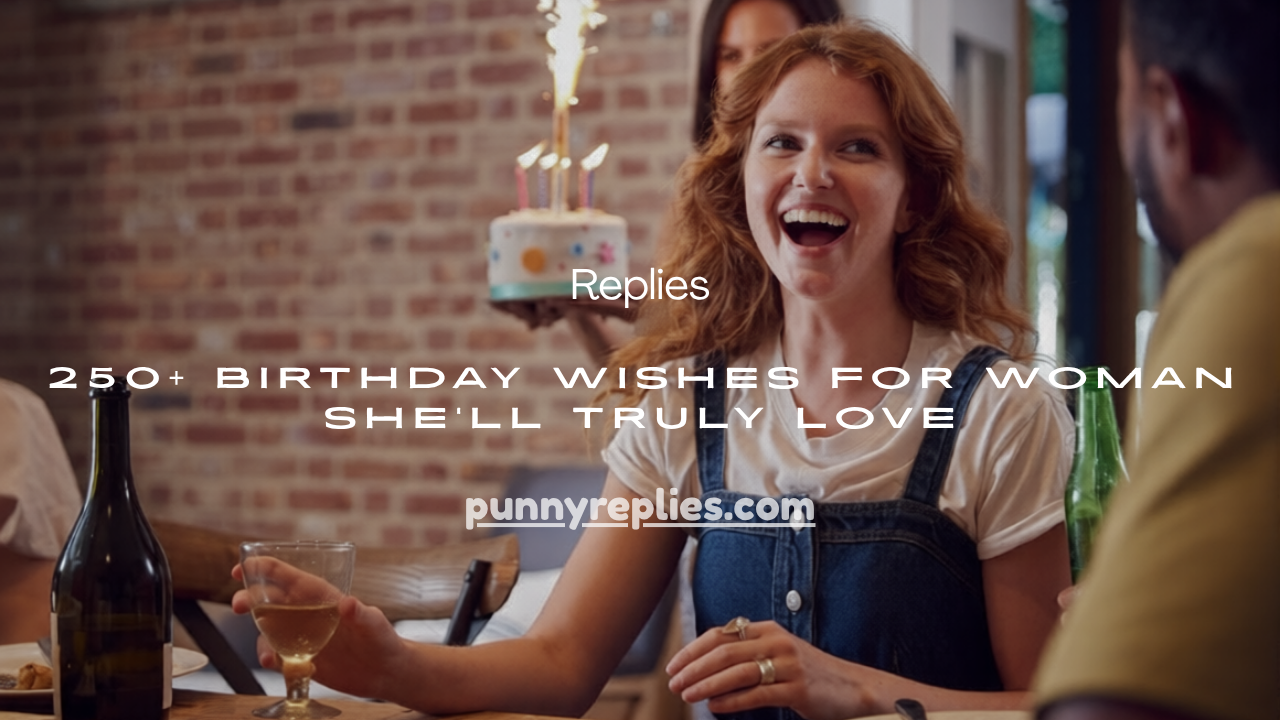 Birthday Wishes for Woman