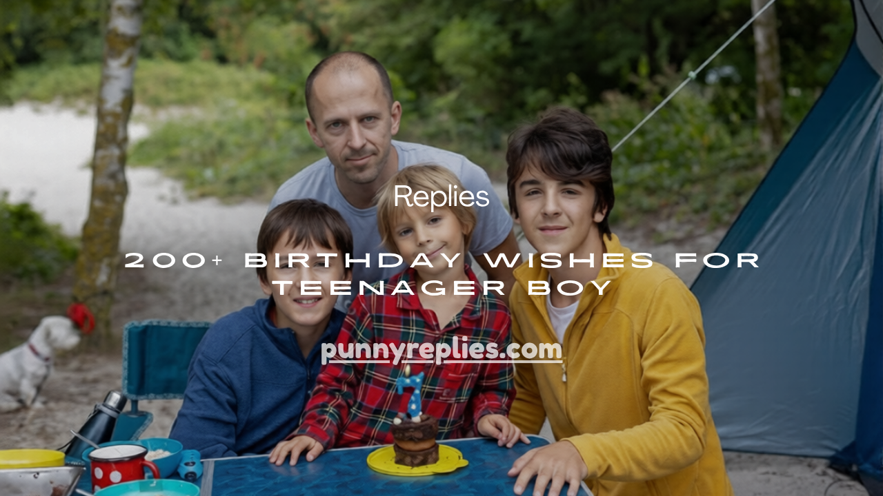 Birthday Wishes for Teenager Boy