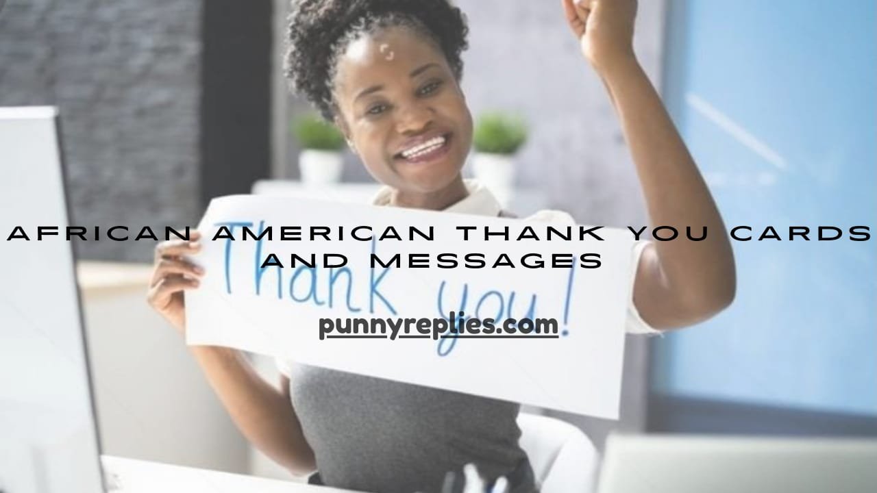 African American Thank You Cards