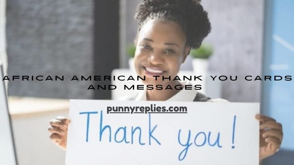 African American Thank You Cards