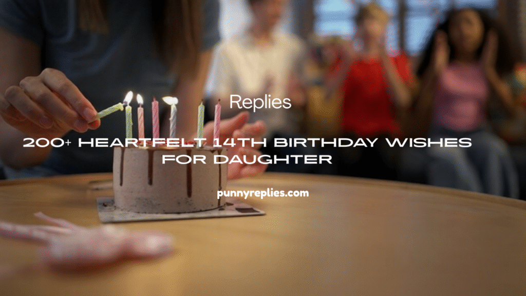 14th Birthday Wishes for Daughter