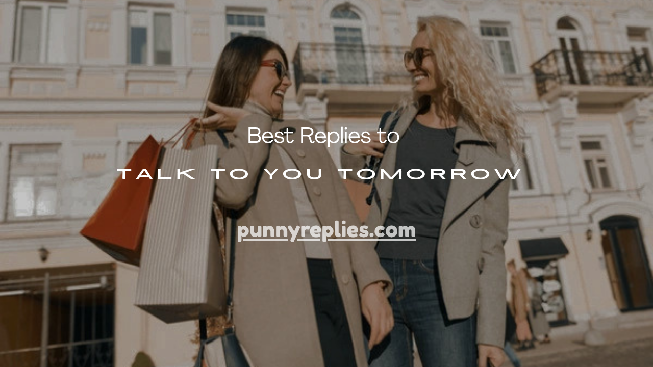 talk to You Tomorrow