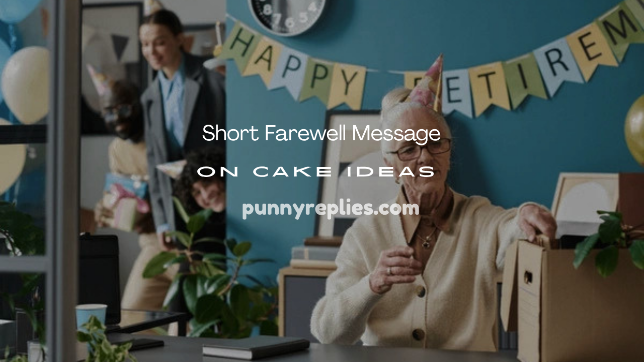 Farewell Message